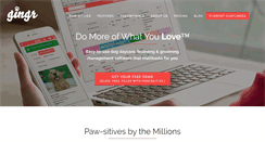 Desktop Screenshot of gingrapp.com